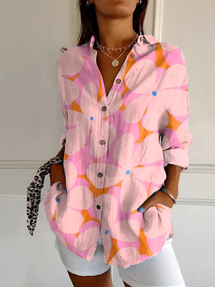 Chic Women's Long Sleeve Blouse